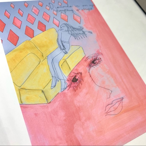 Lovely Star Original Artwork Print - Picture 1 of 7